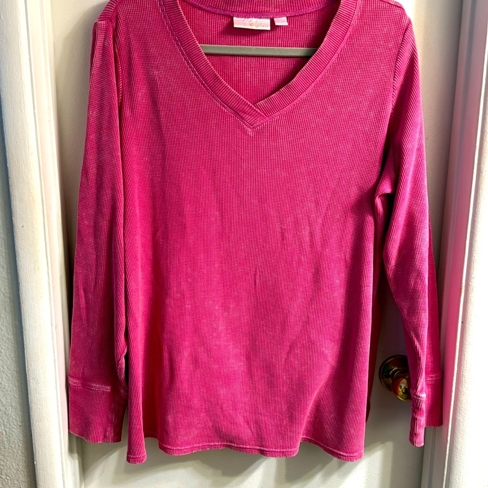 Kim Gravel Belle waffle knit NEW long sleeve